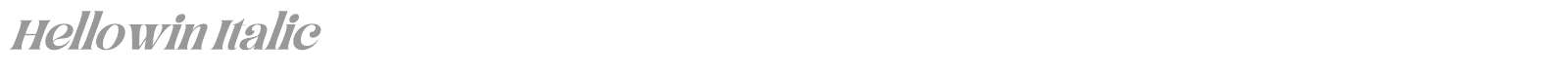 Hellowin font preview